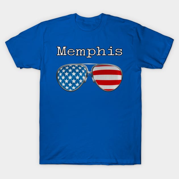 USA PILOT GLASSES MEMPHIS T-Shirt by SAMELVES